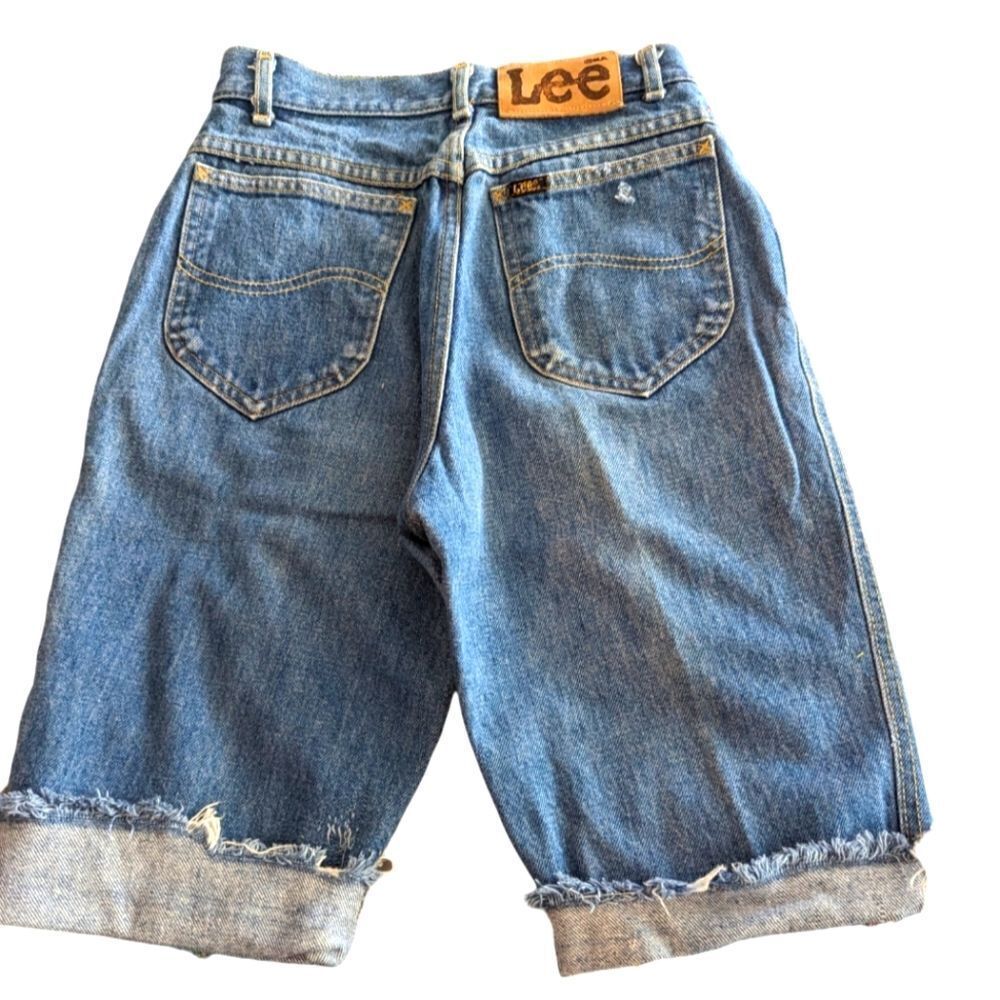 Vintage Lee Riders women's cutoff distressed denim jean shorts